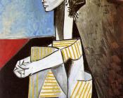 巴勃罗 毕加索 : 双手交握的杰奎琳